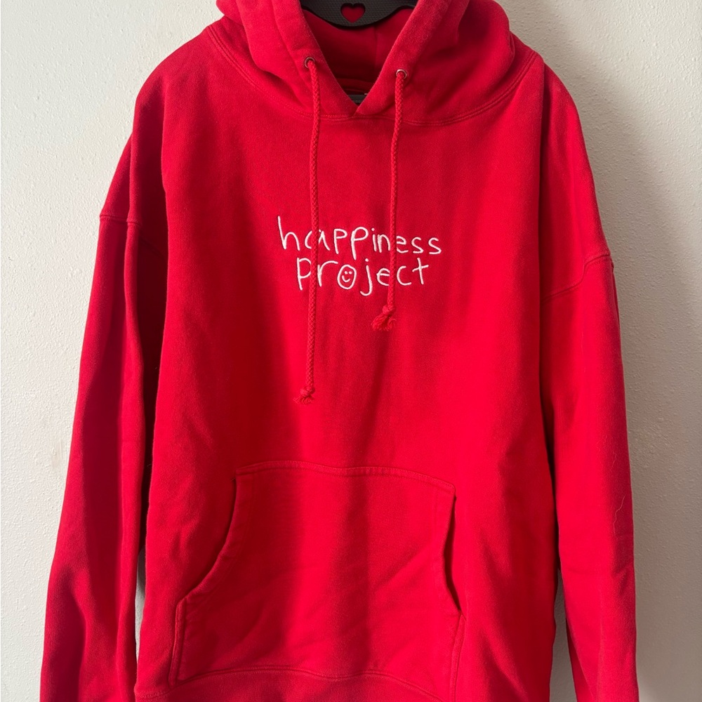 Red Happiness Project Hoodie